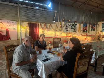 Şəhid ailələrinin üzvləri yaşadıqları ünvanlarda ziyarət edilmişdir