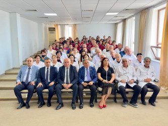 "Yevlax Rayon Mərkəzi Xəstəxanası" Publik Hüquqi Şəxsində 15 İyun – Milli Qurtuluş Gününə həsr olunmuş tədbir keçirilmişdir