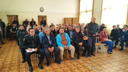 Salahlı kəndində səyyar vətəndaş qəbulu keçirilmişdir