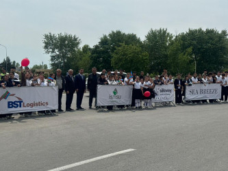“Bakı–Xankəndi” Azərbaycan Velosiped yarışının iştirakçıları Yevlax rayonu ərazisindən keçiblər