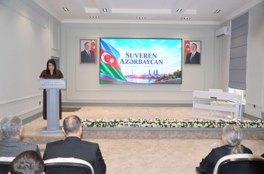 Yevlaxda “Suveren Azərbaycan” adlı tədbir keçirilib