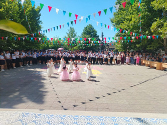 Yevlaxda Son zəng tədbirləri keçirilib