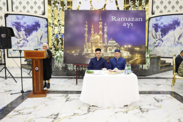 Yevlaxda iftar süfrəsi təşkil olunub