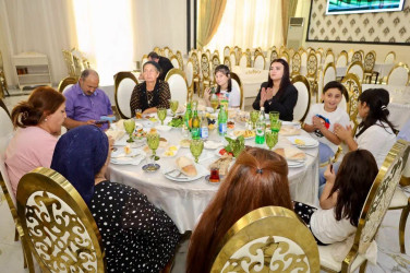 Yevlaxda 27 sentyabr - Anım Günü münasibətilə ehsan süfrəsi təşkil edilib