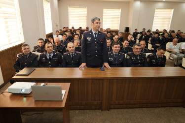 Yevlaxda 2 İyul-Azərbaycan Polisi Günü münasibətilə tədbir keçirilib