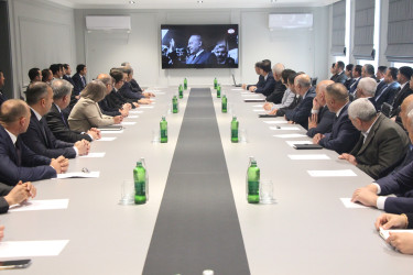 Yevlaxda 12 Noyabr–Konstitusiya Günü münasibətilə tədbir keçirilmişdir