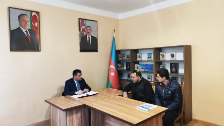 Şəhər İcra Hakimiyyətinin Başçısı növbəti vətəndaş qəbulu keçirib