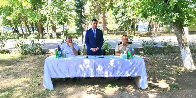Yevlax Şəhər İcra Hakimiyyətinin Başçısı növbəti səyyar qəbulunu rayonun Aşağı Salamabad kəndində keçirib