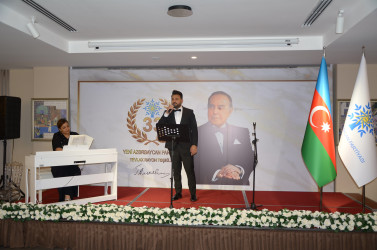 Yeni Azərbaycan Partiyası (YAP) Yevlax rayon təşkilatının yaradılmasının 33-cü illiyi münasibətilə tədbir keçirilib