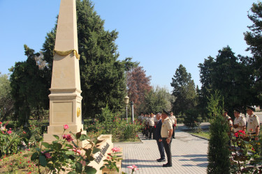 Yevlaxda xüsusi dövlət mühafizə sahəsində çalışan əməkdaşların peşə bayramı günü qeyd olunmuşdur