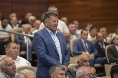 Sabirabadda pambıqçılığın inkişafına dair regional müşavirə keçirilib