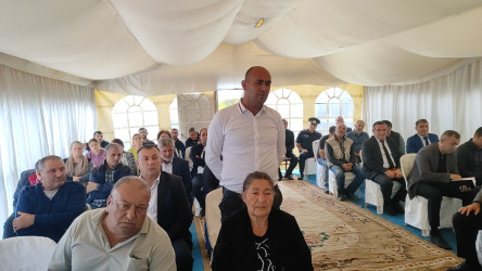 Boşçalı kəndində səyyar qəbul keçirilmişdir