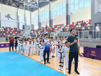 Yevlaxda taekvondo idman növü üzrə rayon birinciliyi keçirilib