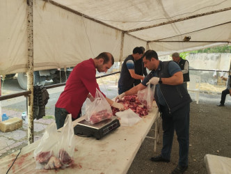 Yevlaxda Müqəddəs Qurban bayramı qeyd edilib