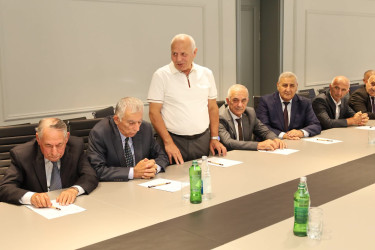 Yevlax Rayon Ağsaqqallar Şurasının hesabat iclası keçirilib