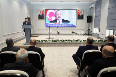 Yevlaxda “İnam, inkişaf və Zəfər yolu” adlı tədbir keçirilib