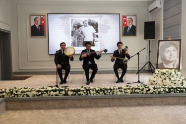 Yevlaxda görkəmli oftalmoloq-alim, akademik Zərifə Əliyevanın anadan olmasının 103-cü ildönümü münasibətilə tədbir keçirilib