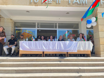 Yevlaxda Son zəng tədbirləri keçirilib