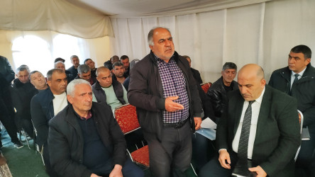 Nəmirli kənd sakinlərinin müraciətləri dinlənilib