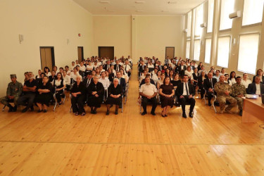 Yevlaxda 27 Sentyabr – Anım Günü münasibətilə “Zəfərin başlanğıcı” adlı tədbir keçirilib