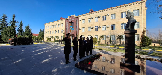 Yevlaxda  Fövqəladə Hallar Nazirliyi işçilərinin peşə bayramı günü münasibətilə tədbir keçirilib
