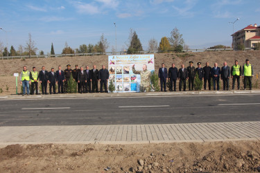 Yevlaxda 8 Noyabr-Zəfər Gününün beşinci ildönümü münasibətilə ağacəkmə aksiyası təşkil edilmişdir