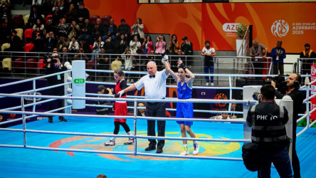 Azərbaycanın ev sahibliyi etdiyi III MDB Oyunlarında boks yarışları davam edir