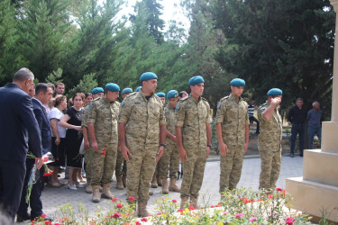 Yevlaxda 27 Sentyabr-Anım Günü münasibətilə tədbir keçirilib