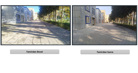 Yevlaxda abadlıq-quruculuq işləri davam etdirilir