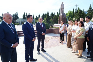 Yevlaxda tibb işçilərinin peşə bayramı günü qeyd olunub