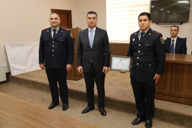 Yevlaxda 2 İyul-Azərbaycan Polisi Günü münasibətilə tədbir keçirilib