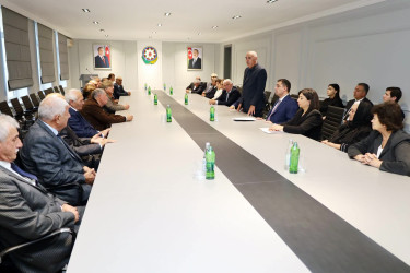 Yevlaxda “Ağsaqqalların tariximizdə rolu” mövzusunda dəyirmi masa keçirilib