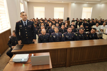 Yevlaxda 2 İyul-Azərbaycan Polisi Günü münasibətilə tədbir keçirilib