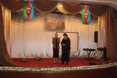 Yevlaxda 8 Noyabr - Zəfər gününə həsr olunmuş "Xarı bülbül ətirli Zəfərimiz" adlı tədbir keçirilib