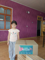 Qurban bayramı münasibətilə 18 yaşadək övladları olan şəhid ailələrinə ərzaq bağlamaları təqdim edilib