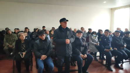 Cırdaxan kəndində səyyar qəbul keçirilmişdir