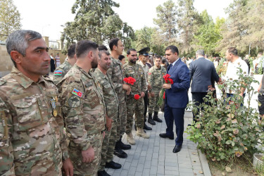 Yevlaxda 27 Sentyabr-Anım Günü münasibətilə tədbir keçirilib