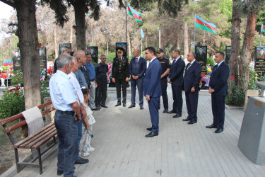 Yevlaxda 26 İyun-Azərbaycan Respublikasının Silahlı Qüvvələri Günü münasibətilə tədbir keçirilmişdir