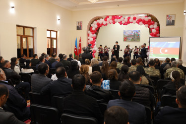 Yevlaxda “Zəfər Günü şanlı tariximizdir” adlı tədbir keçirilmişdir