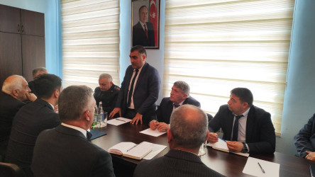 Yevlax Şəhər İcra Hakimiyyətində qeyri-formal məşğulluğun müəyyənləşdirilməsinin, monitorinq və qiymətləndirilməsi mövzusunda görüş keçirilmişdir