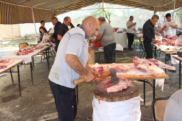 Yevlaxda Müqəddəs Qurban bayramı qeyd edilmişdir