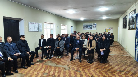 İcra Hakimiyyətinin Başçısı Yaldili kəndində vətəndaşların səyyar qəbulunu keçirmişdir