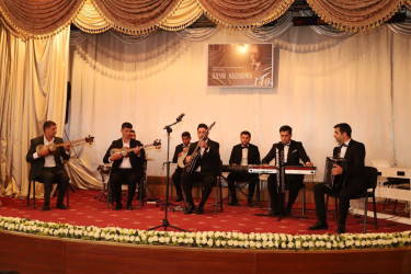 Yevlaxda Üzeyir Hacıbəylinin 140 illiyi münasibətilə tədbir keçirilmişdir