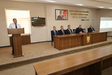 Yevlaxda 2 İyul-Azərbaycan Polisi Günü münasibətilə tədbir keçirilib