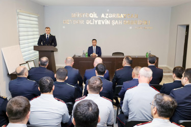 Yevlaxda Prokurorluq işçilərinin peşə bayramı və Azərbaycan Prokurorluğunun yaranmasının 108-ci ildönümü qeyd olunub