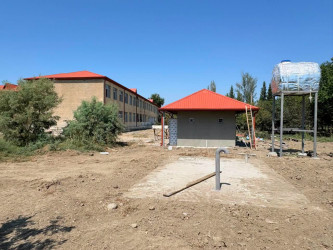 Xanlar Məmmədov adına Aşağı Qarxun kənd tam orta ümumtəhsil məktəbində təmir işləri yekunlaşmaq üzrədir