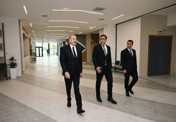 Azərbaycan Respublikasının Prezidenti İlham Əliyev sentyabrın 27-də Yevlax Olimpiya İdman Kompleksinin açılışında iştirak edib.
