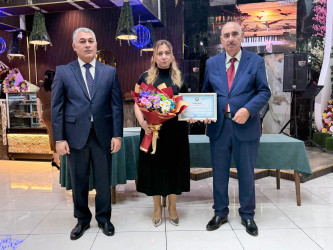 Yevlaxda 8 Mart–Beynəlxalq Qadınlar Gününə həsr edilmiş tədbir keçirilib