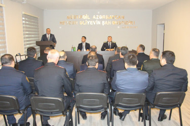 Yevlaxda 1 oktyabr - Prokurorluq işçilərinin peşə bayramı qeyd edilmişdir