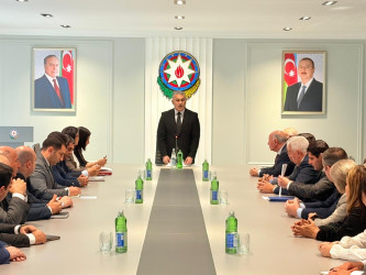 Yevlax Şəhər İcra Hakimiyyəti Başçısı yanında Dini İşlər üzrə Komissiyanın növbəti  iclası keçirilmişdir